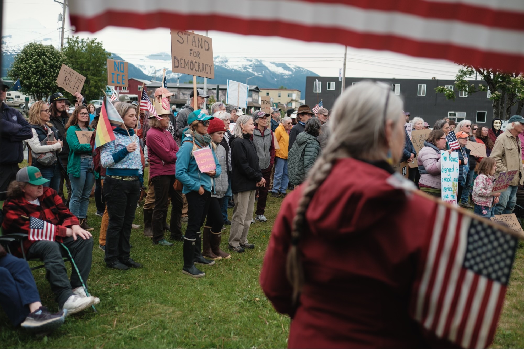 The future of a downtown green space in Haines could be decided by voters - next year